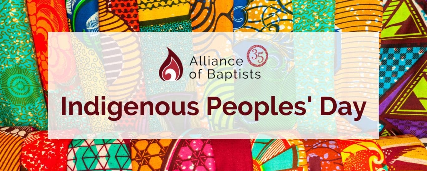 Prayers of the People, Indigenous Peoples' Day - Alliance of Baptists
